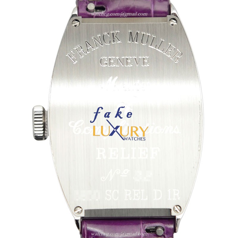 Franck Muller 5850SCREL1RAC Automatic Stainless Steel & Diamond Cintree Curvex Replica Watch - Image 3