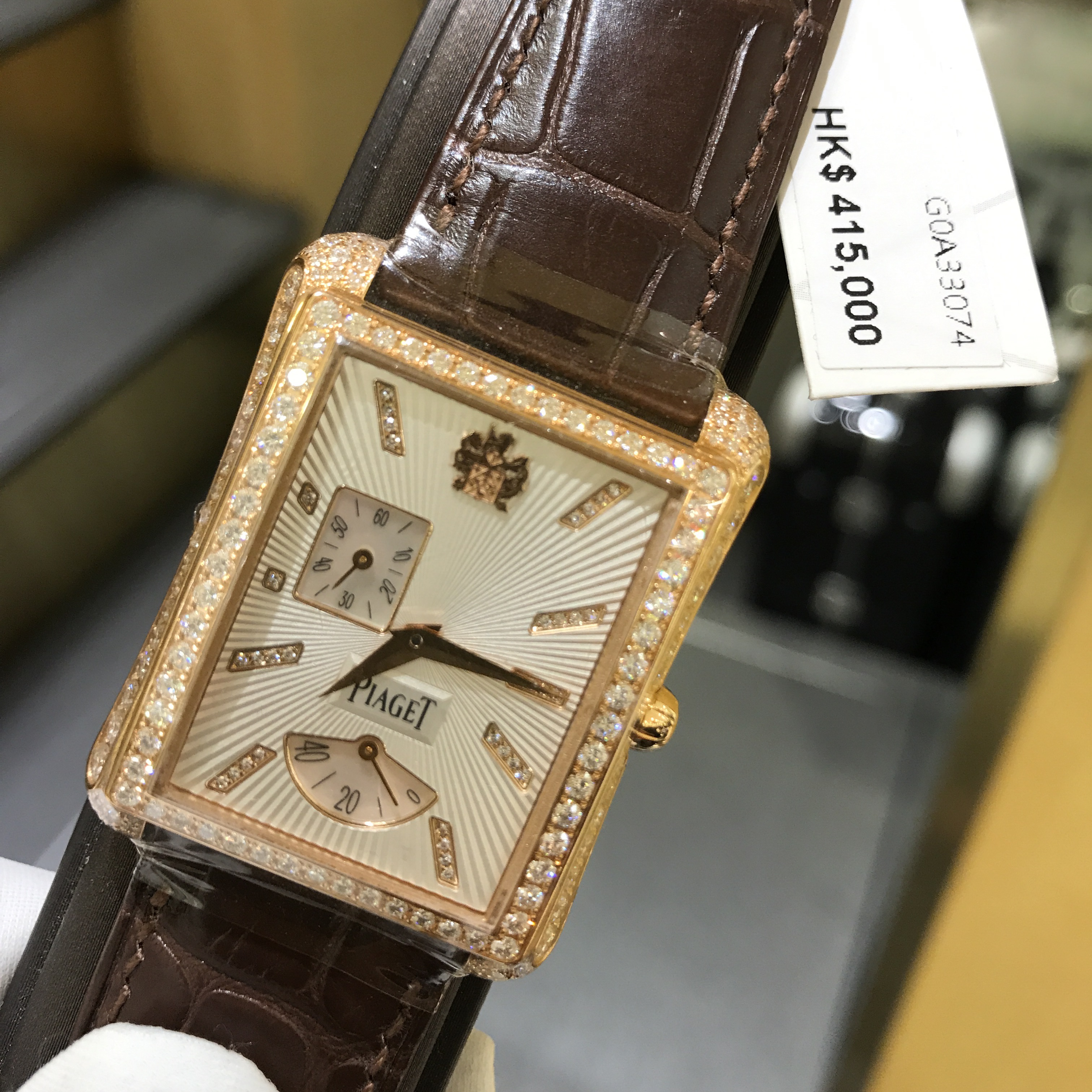 Piaget G0A33074 Emperador - Replica Watch - 32mm Rose Gold - Automatic - Silver Dial - Image 4