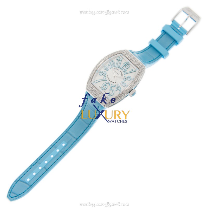 - 15202ST.OO.1240ST.01 - Franck Muller V32SCATFOD Automatic Stainless Steel & Diamond Replica - Image 2