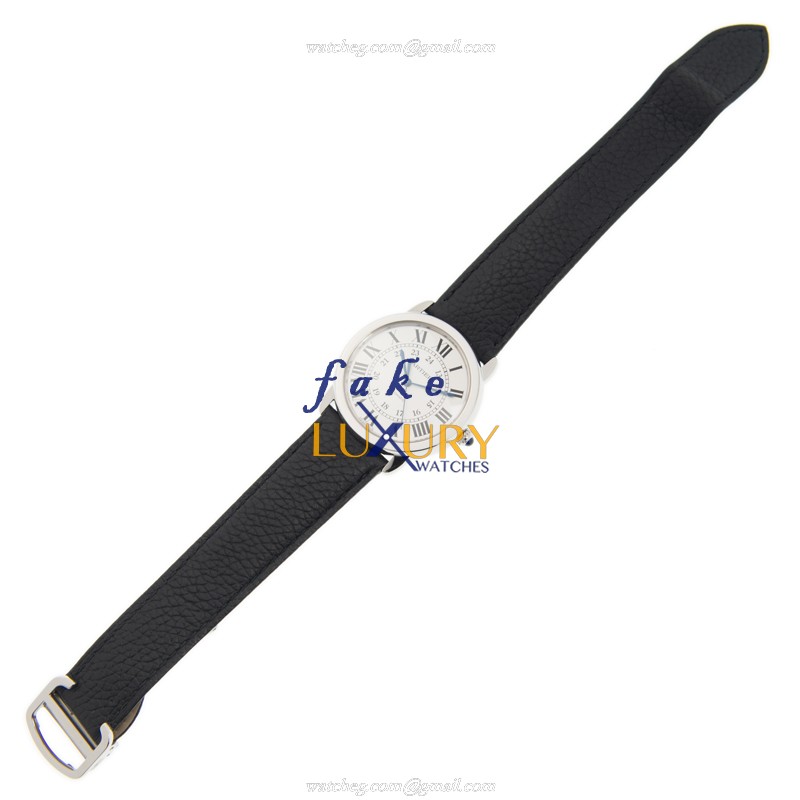 Cartier Ronde Solo WSRN0021 Replica Watch, Automatic, Silver Dial, Steel Case - Image 2