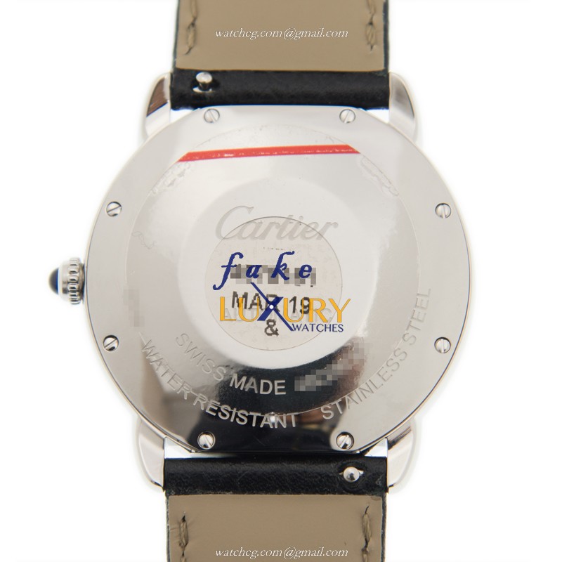 Cartier Ronde Solo WSRN0021 Replica Watch, Automatic, Silver Dial, Steel Case - Image 3
