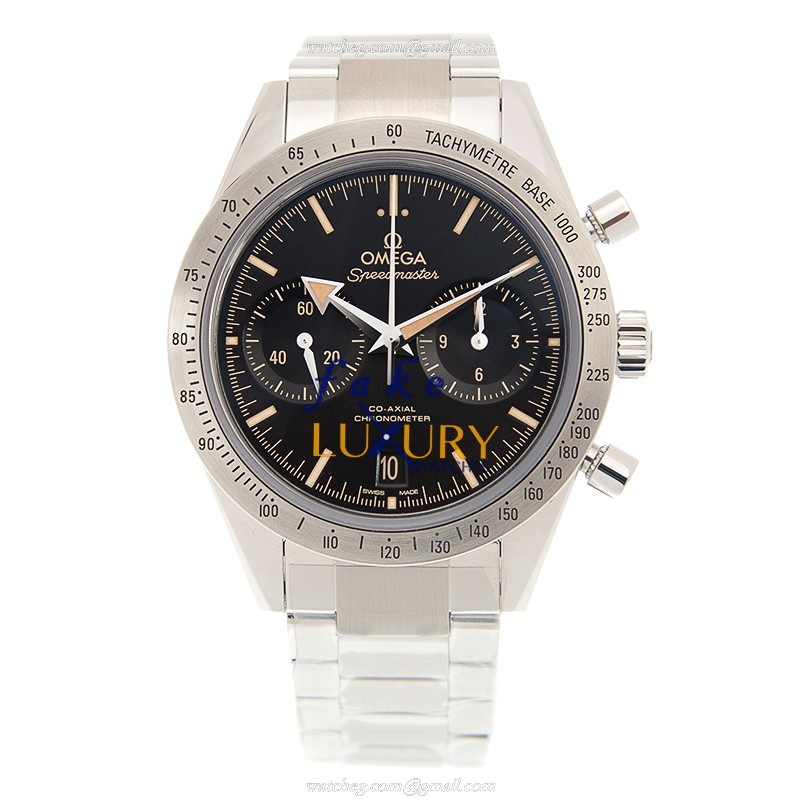 Omega Speedmaster 331.10.42.51.01.002 Replica Watch, Automatic Movement, Black Dial, Steel Bracelet - Image 2