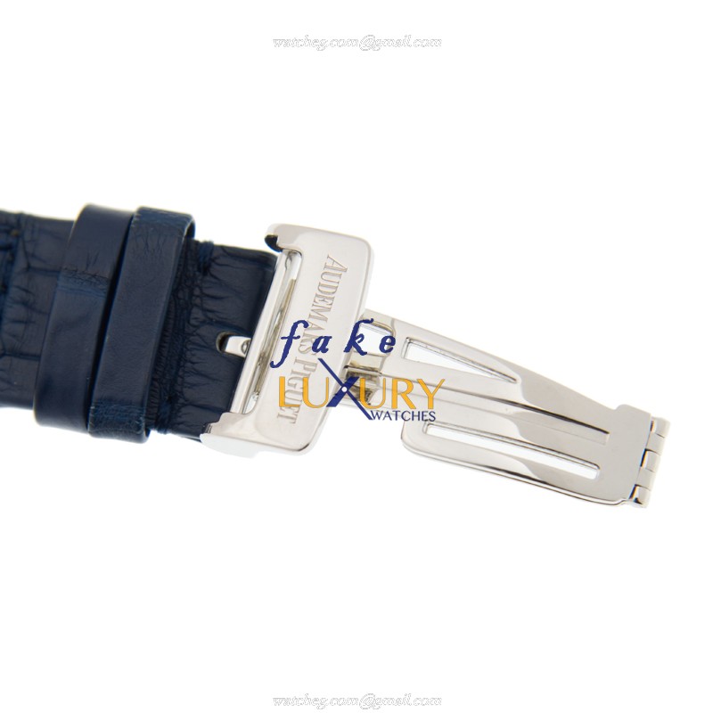 Audemars Piguet 26078P.OO.D018CR.01 Royal Oak Offshore Replica Watch, Automatic, Blue Dial - Image 4
