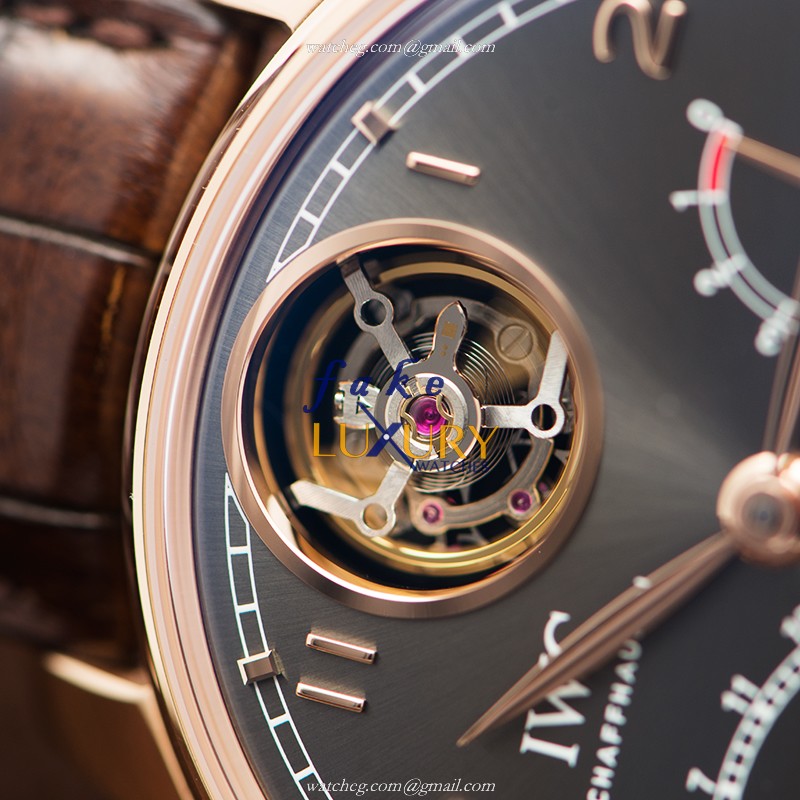 IWC IW504602 Portuguese Replica Watch, Automatic Movement, 18kt Rose Gold Case, Dark Grey Dial - Image 5