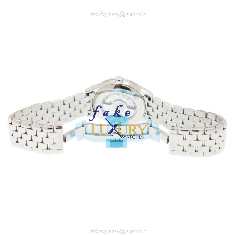 Longines FLAGSHIP L4.374.4.27.6 Replica Watch With Automatic Movement, White Dial, Steel Bracelet - Image 5