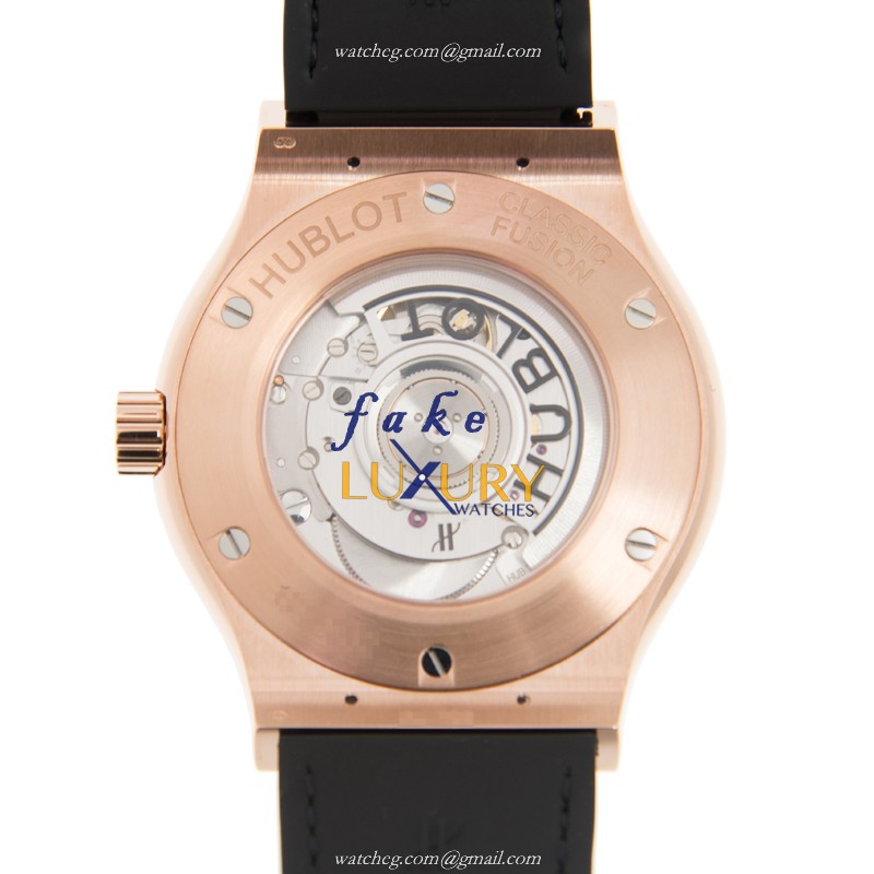 - HUB542OX1181LR - Hublot Classic Fusion Automatic 18kt Rose Gold Replica Watch - Image 3