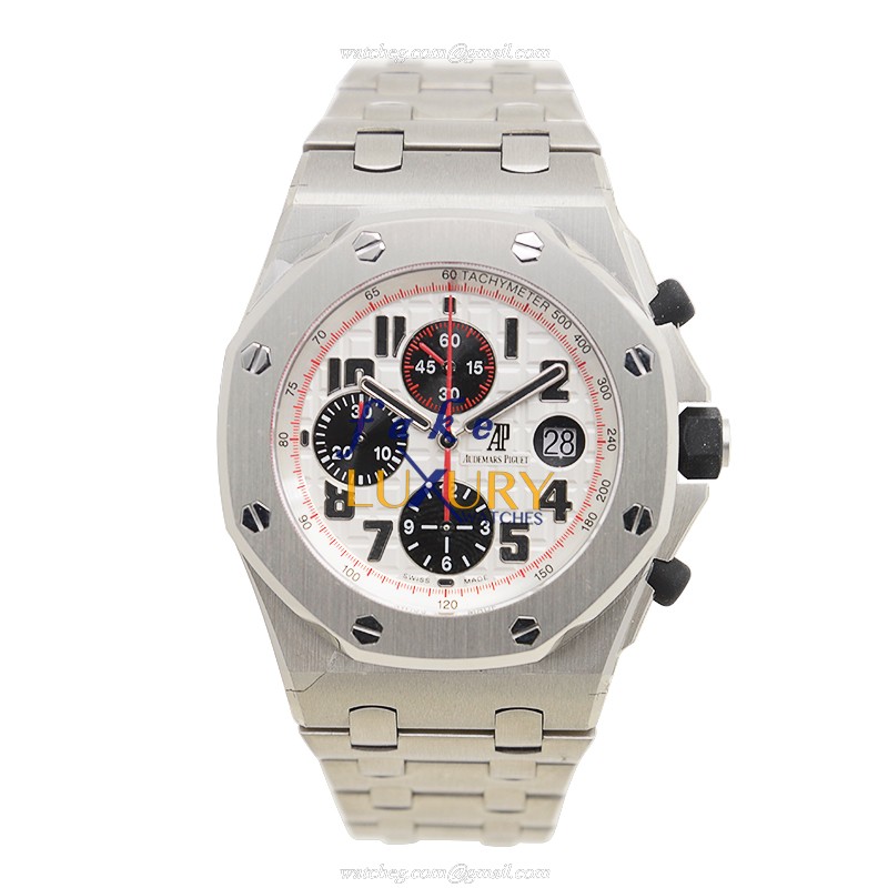 Audemars Piguet 26170ST.OO.1000ST.01 Royal Oak Offshore Replica Watch, Automatic, Silver Dial - Image 2