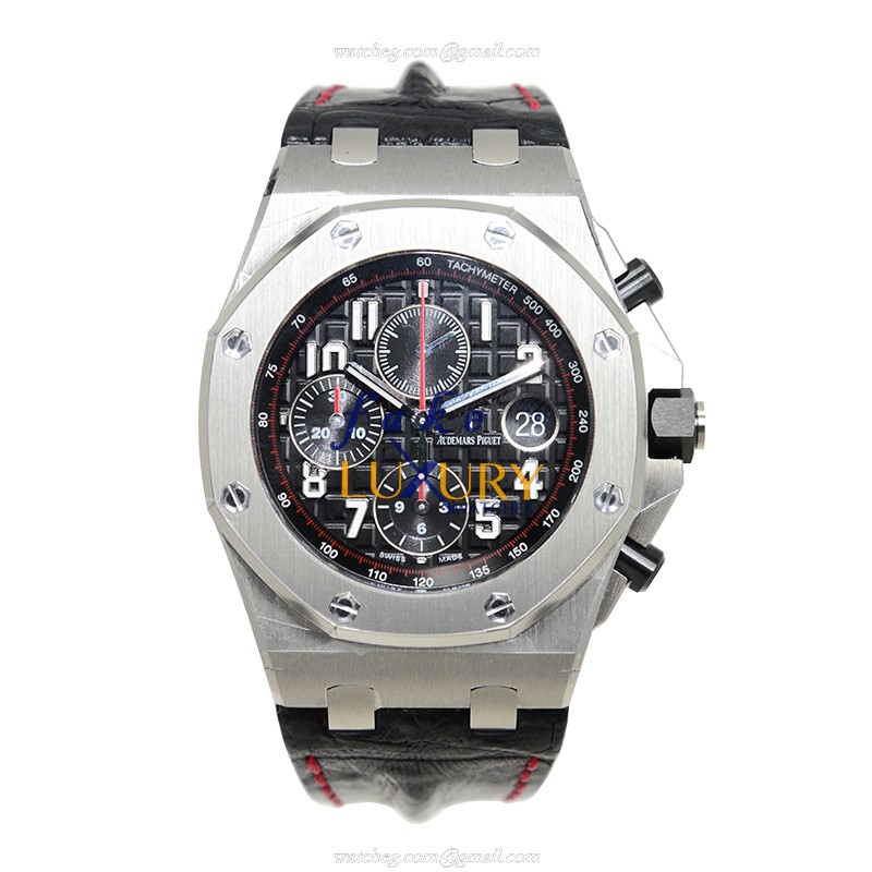 Audemars Piguet 26470ST.OO.A101CR.01 Royal Oak Offshore Automatic Steel Black Dial Replica Watch - Image 2