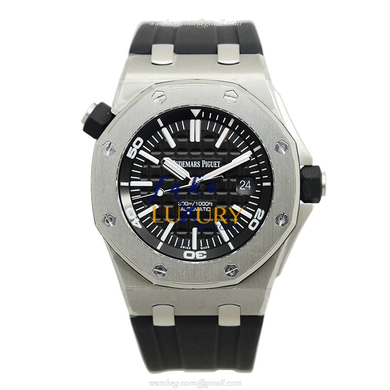 Audemars Piguet Royal Oak Offshore 15710ST.OO.A002CA.01 Replica Watch, Black Dial, Steel Case - Image 2