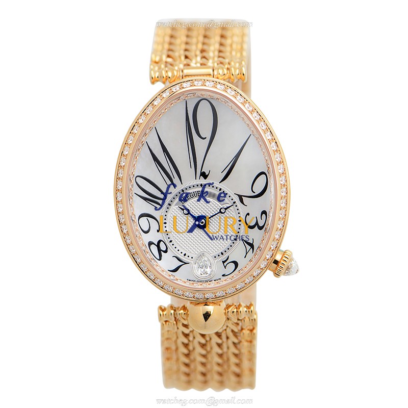 Breguet Reine de Naples 8918BR/58/J20/D000 Replica Watch, Automatic, Silver Mother of Pearl Dial - Image 2