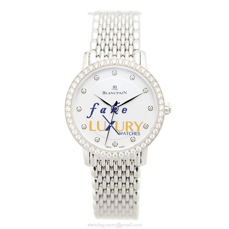 Blancpain 6102-4628A-MMB Ultraplate Automatic White Dial Replica Watch - Image 2