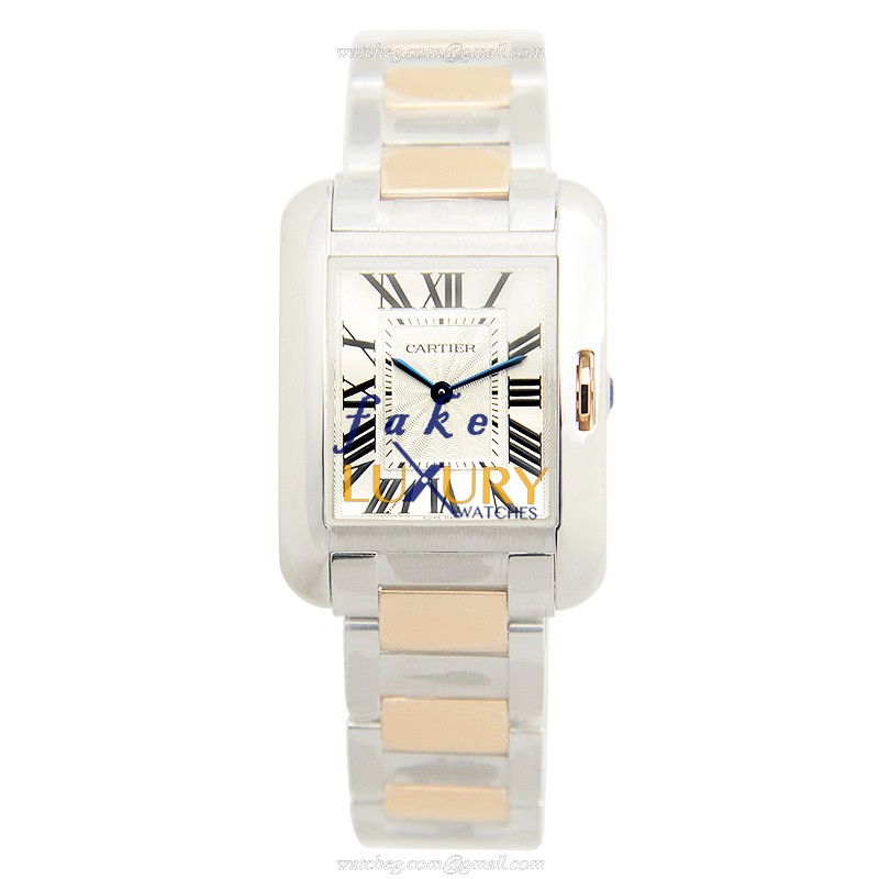 Cartier W5310043 Quartz Replica Watch, Stainless Steel Case, Silver Dial, Swiss Movement - Image 2