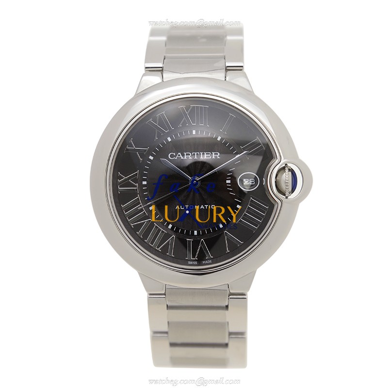 W6920042 - Cartier Ballon Bleu Replica Watch Automatic Black Dial Stainless Steel - Image 2