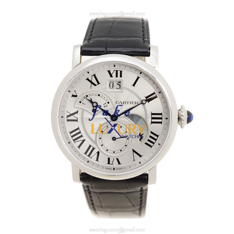 Cartier Rotonde de Cartier W1556368 Automatic Steel Silver Dial Replica Watch - Image 2