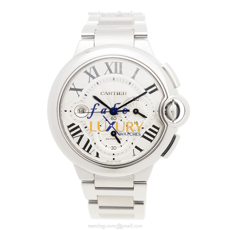 Cartier W6920076 BALLON BLEU Automatic Stainless Steel Replica Watch, Silver Dial, Swiss Movement - Image 2