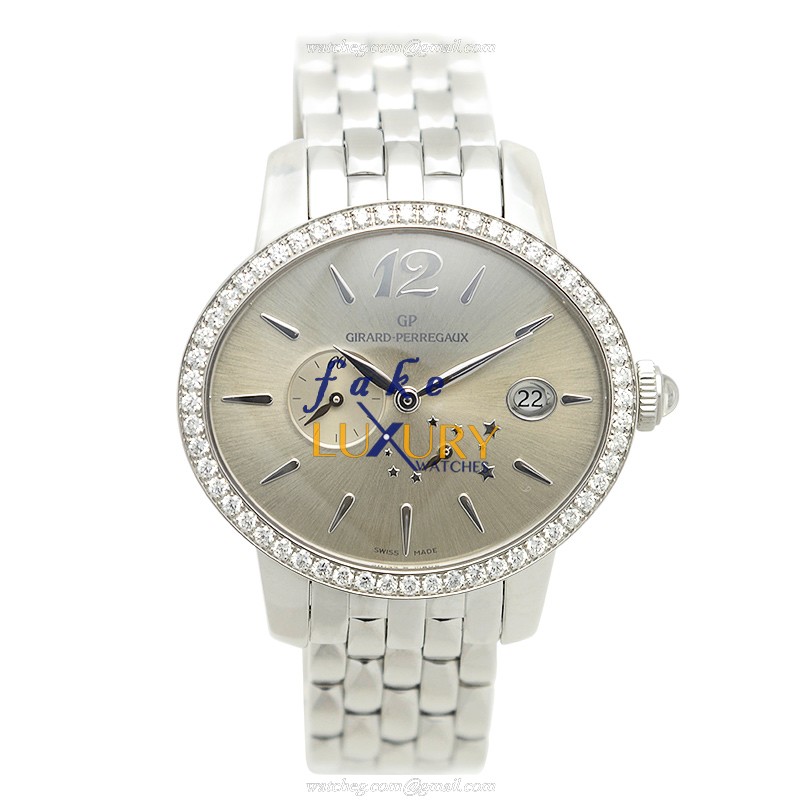 Girard Perregaux 80486D11A861-11A CATS EYE Gold Dial Automatic Stainless Steel Replica Watch - Image 2