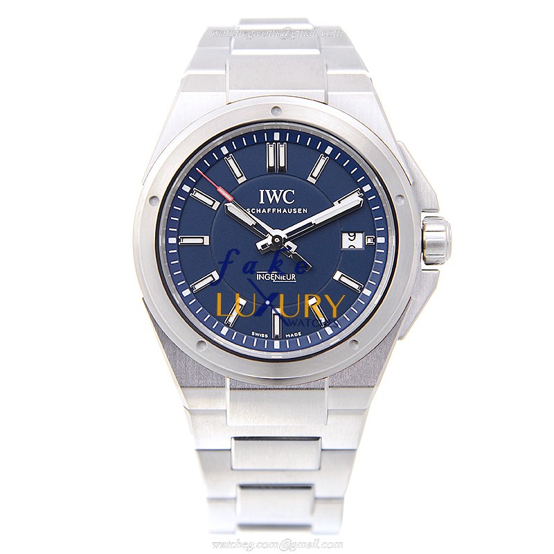 IWC INGENIEUR IW323909 Automatic Blue Dial Stainless Steel Replica Watch - Image 2