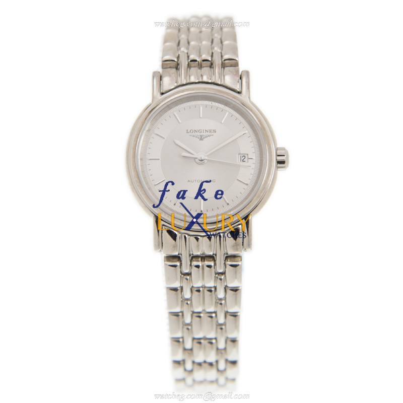 Longines L4.321.4.76.6 Replica Watch, Silver Dial, Stainless Steel Case, Automatic - Image 2