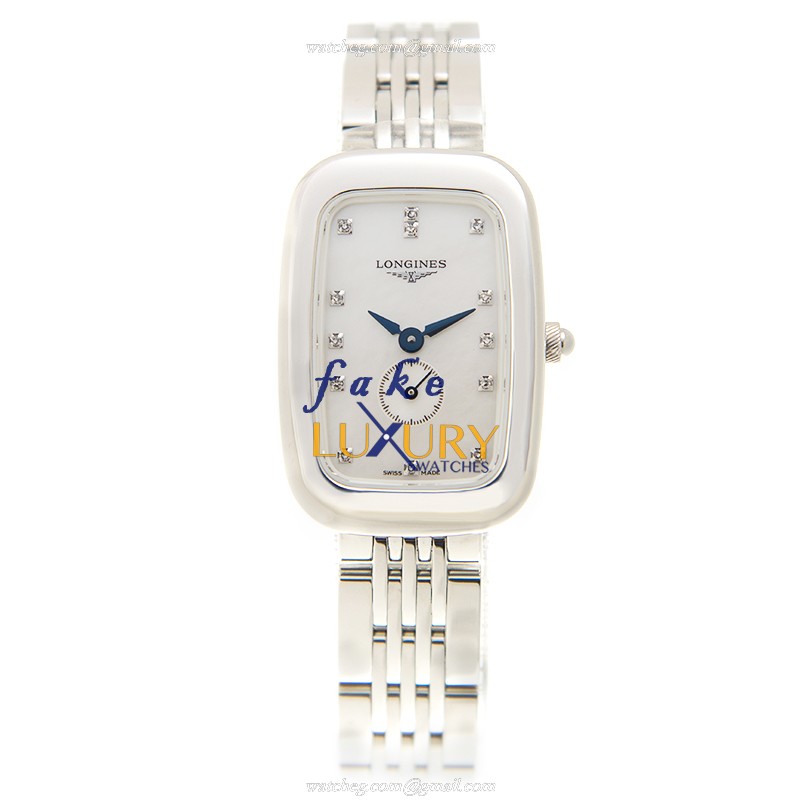 Longines L6.141.4.87.6 EQUESTRIAN Replica Watch Quartz White Dial Stainless Steel Case Silver Strap - Image 2