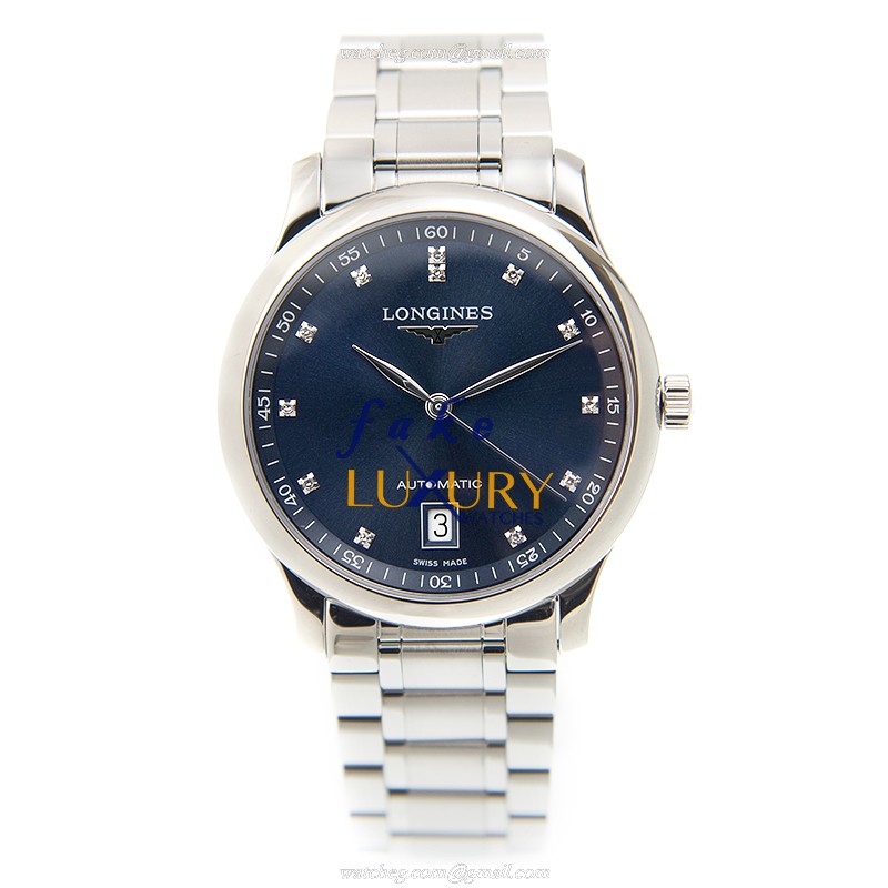 Longines L2.628.4.97.6 Replica Watch - Swiss Automatic, Blue Dial, Stainless Steel Case - Image 2