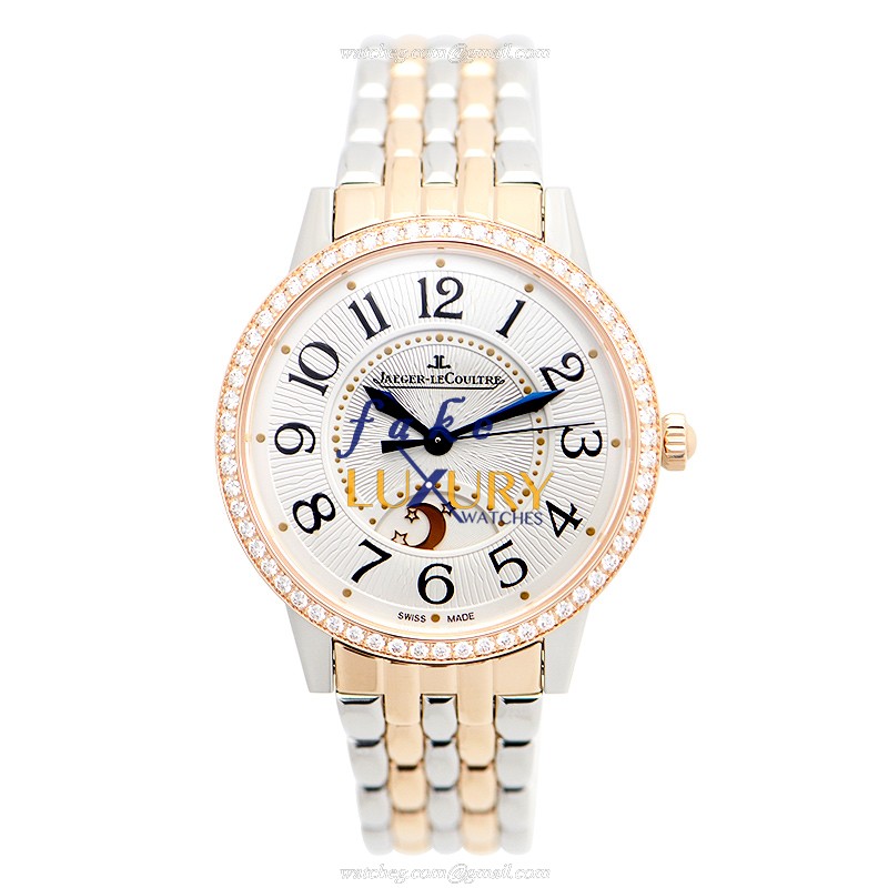 Jaeger-Lecoultre Q3444120 Automatic Replica Watch, 18kt Rose Gold Case & Diamond Bezel - Image 2