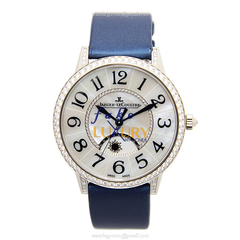 -3433490-Q3433490ST.OO.1240ST.01 - Jaeger-Lecoultre RENDEZ VOUS Automatic 18kt White Gold & - Image 2