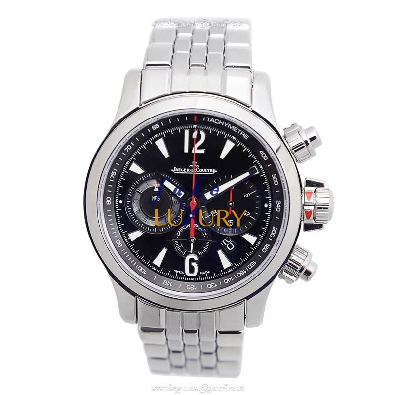 Jaeger-Lecoultre Q1758121 Master Ultra Thin Automatic Black Dial Replica Watch - Image 2