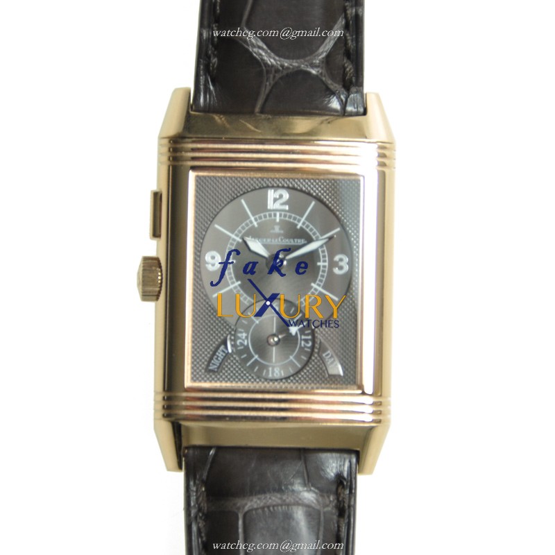 Jaeger-Lecoultre Q2712410 REVERSO Manual Wind 18kt Rose Gold Replica Watch, Swiss Movement, Silver - Image 2