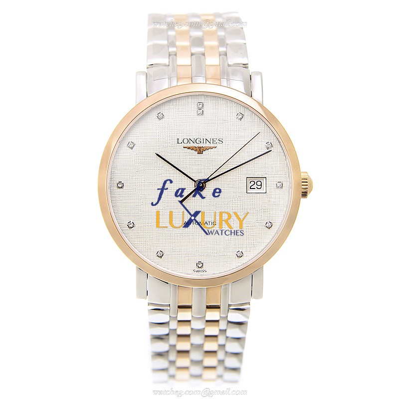 Longines Elegant L4.810.5.77.7 - Replica Watch - Automatic - 18kt Rose Gold Steel - 37mm - Image 2