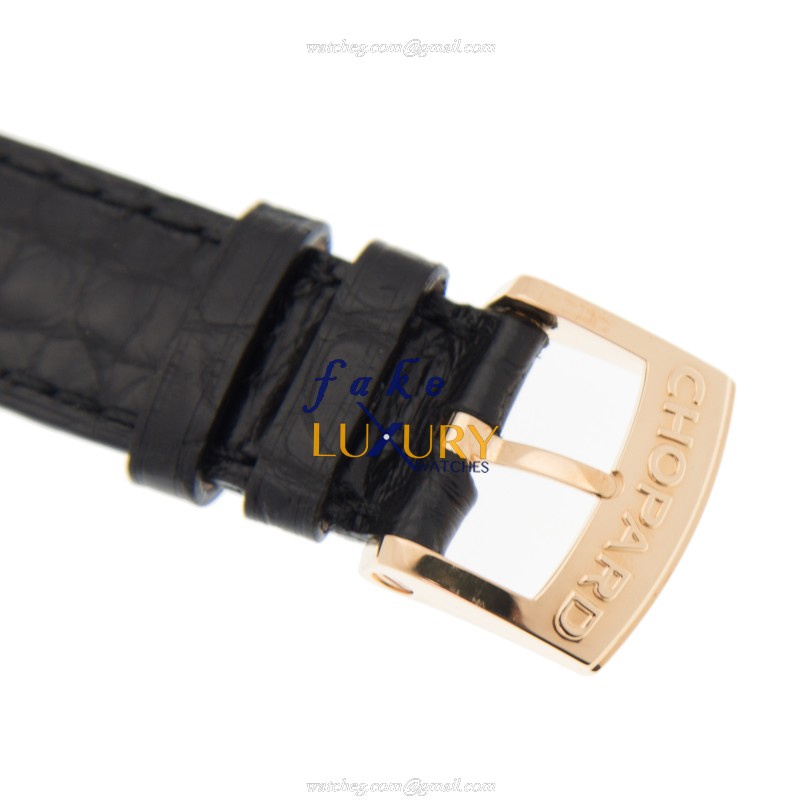 Chopard 161902-5050 L.U.C Replica Watch With Automatic Movement, 18kt Rose Gold Case, Gold Dial - Image 4
