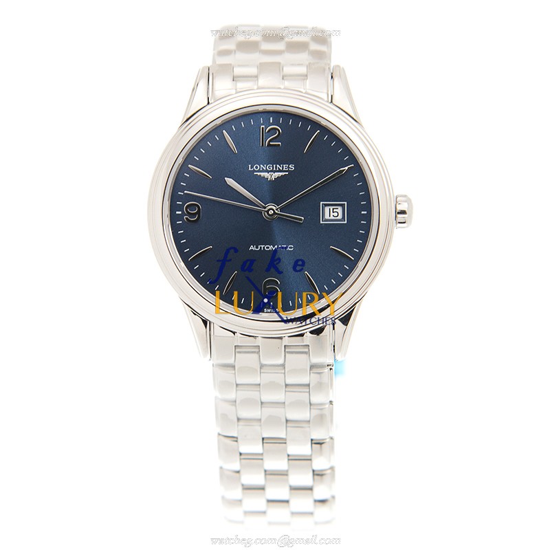 Longines L4.374.4.96.6 FLAGSHIP Automatic Stainless Steel Replica Watch with Sapphire Crystal - Image 2