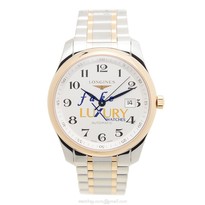 L2.793.5.79.7 - Longines Master Replica Watch Automatic 18kt Rose Gold Silver Dial - Image 2