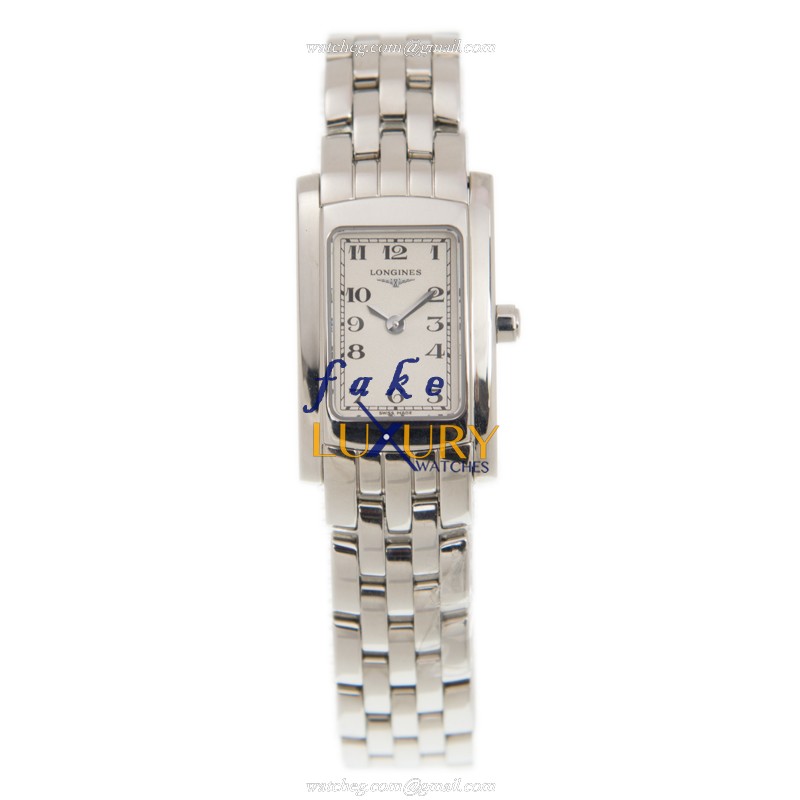 Longines L5.158.4.73.6 | Dolce Vita Quartz Silver Dial Stainless Steel Replica Watch - Image 2