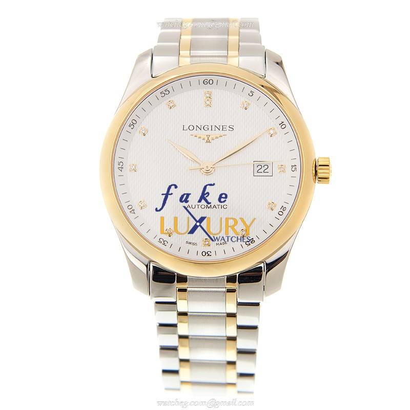 Longines L2.793.5.97.7 MASTER Replica Watch, Automatic Movement, 18kt Rose Gold & Steel Case - Image 2