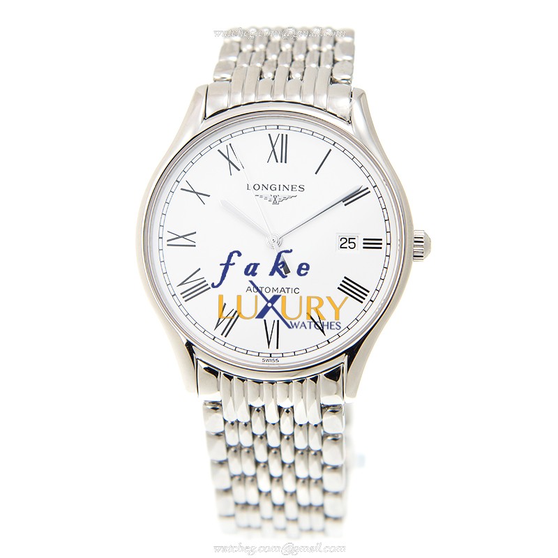Longines L4.960.4.11.6 Lyre Replica Watch Automatic Movement White Dial Stainless Steel Strap - Image 2
