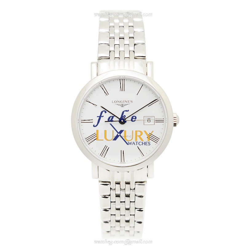 Longines Elegant L4.310.4.11.6 Automatic White Dial Stainless Steel Replica Watch - Image 2