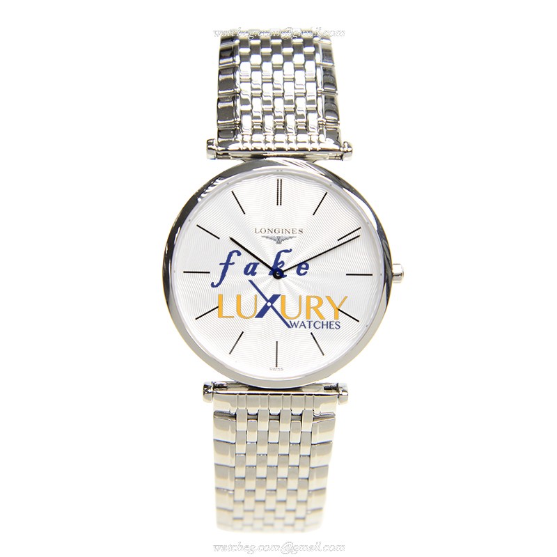 Longines La Grande L4.709.4.73.6 Quartz Stainless Steel Silver Dial Watch - Image 2