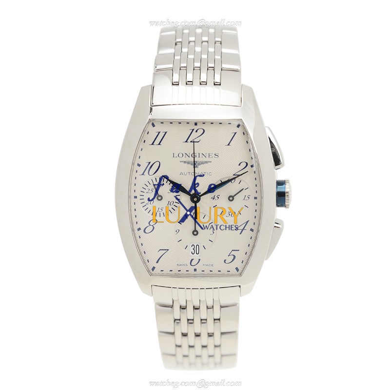 L2.643.4.73.6 - Longines Evidenza Replica Watch Automatic Silver Dial Stainless Steel - Image 2
