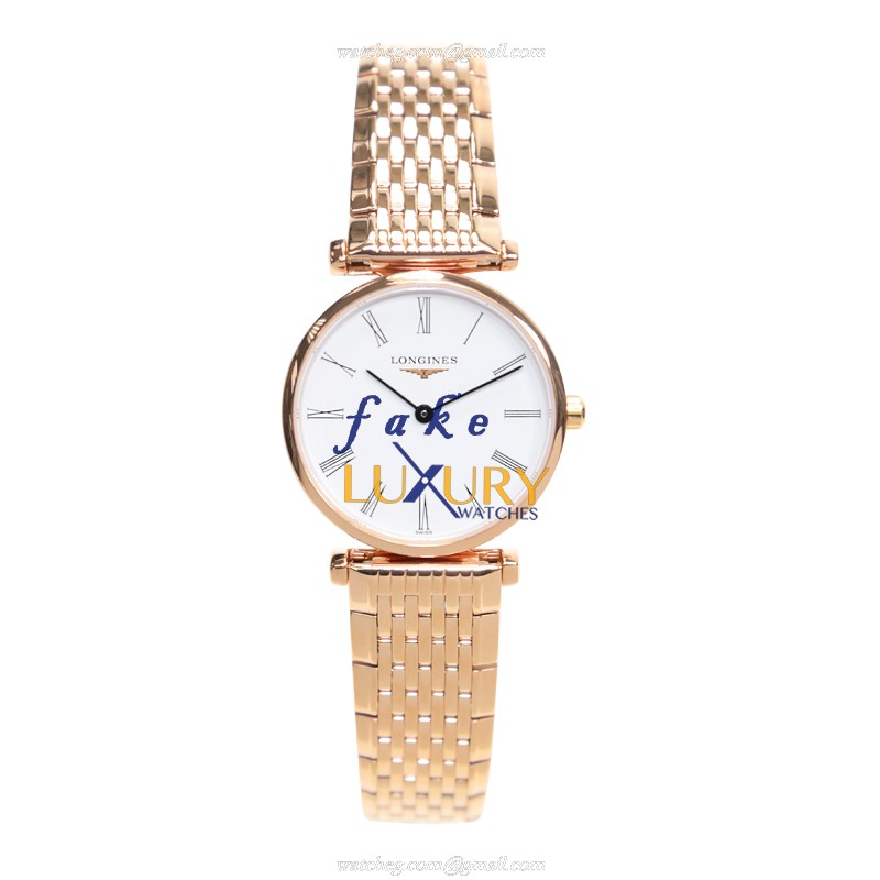 Longines La Grande L4.209.1.91.8 Quartz PVD Gold White Dial | Replica Watch - Image 2