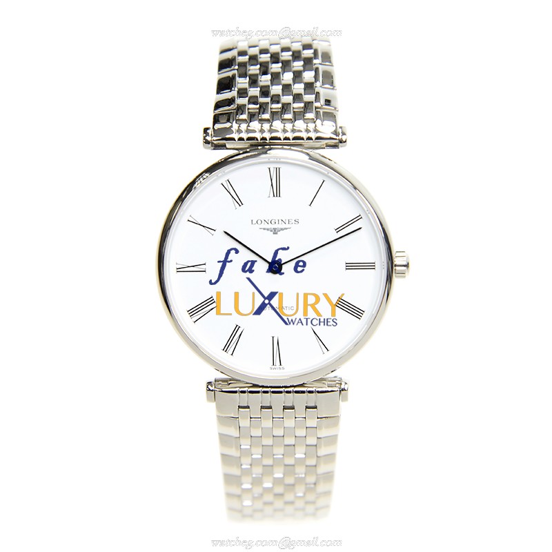 Longines La Grande L4.708.4.11.6 - Replica Watch - Automatic - White Dial - Steel Bracelet - Image 2