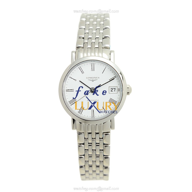 - LONGINES L4.309.4.11.6 ELEGANT AUTOMATIC Replica Watch - Stainless Steel - White Dial - Image 2