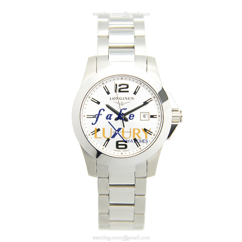 Longines Conquest L3.277.4.76.6 - Replica Watch - Quartz Movement - Stainless Steel Bracelet - Image 2