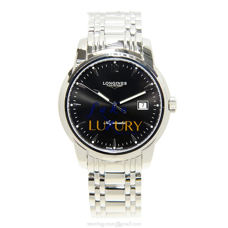 Longines Saint Imier Automatic Stainless Steel Black Dial L2.766.4.52.6 Replica Watch - Image 2