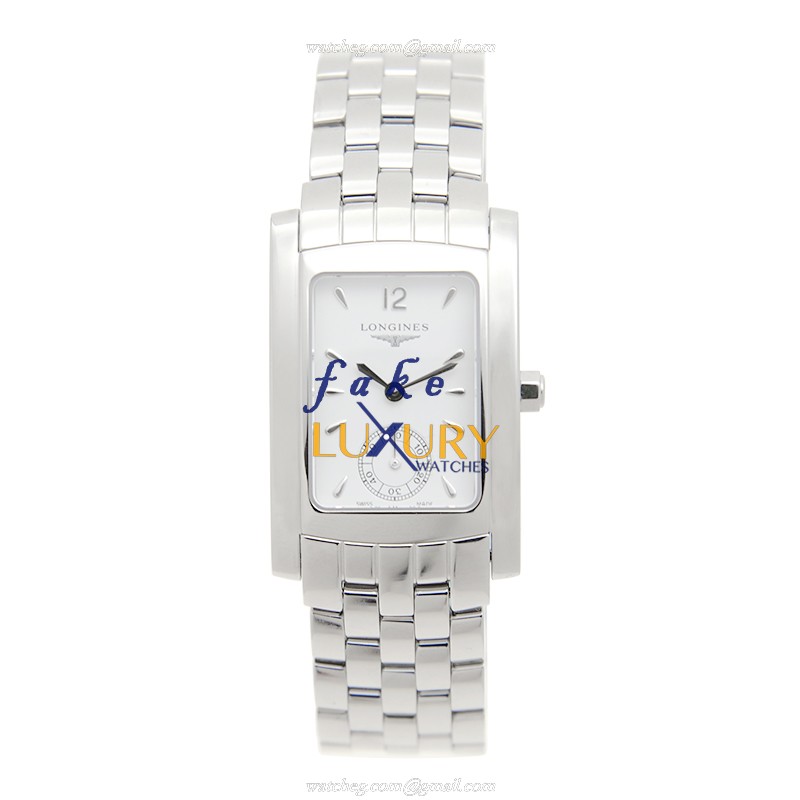 Longines L5.502.4.16.6 Quartz Stainless Steel Replica Watch - DOLCE VITA White Dial Silver Band - Image 2