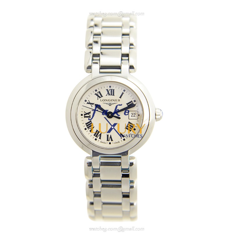 Longines Prima Luna L8.110.4.71.6 Quartz Stainless Steel White Dial 26.5mm Replica Watch - Image 2