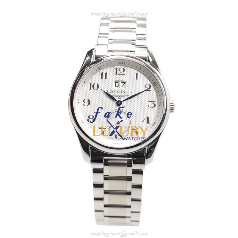 Longines Master L2.676.4.78.6 Automatic Stainless Steel Silver Dial Replica Watch - Image 2