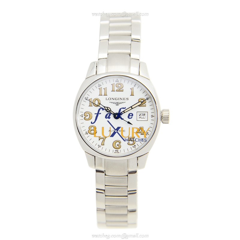 Longines SPIRIT L2.196.4.23.6 Automatic White Dial Silver Stainless Steel Strap Replica Watch - Image 2