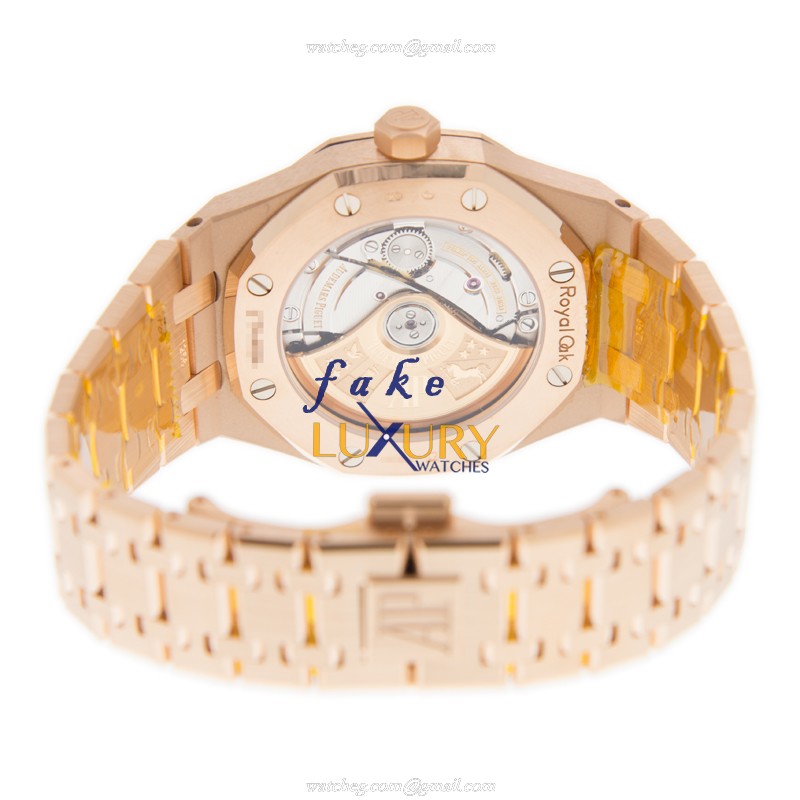 Brand Model 15451OR.ZZ.1256OR.03 ROYAL OAK Replica Watch, Automatic Movement, 18kt Rose Gold Case - Image 4