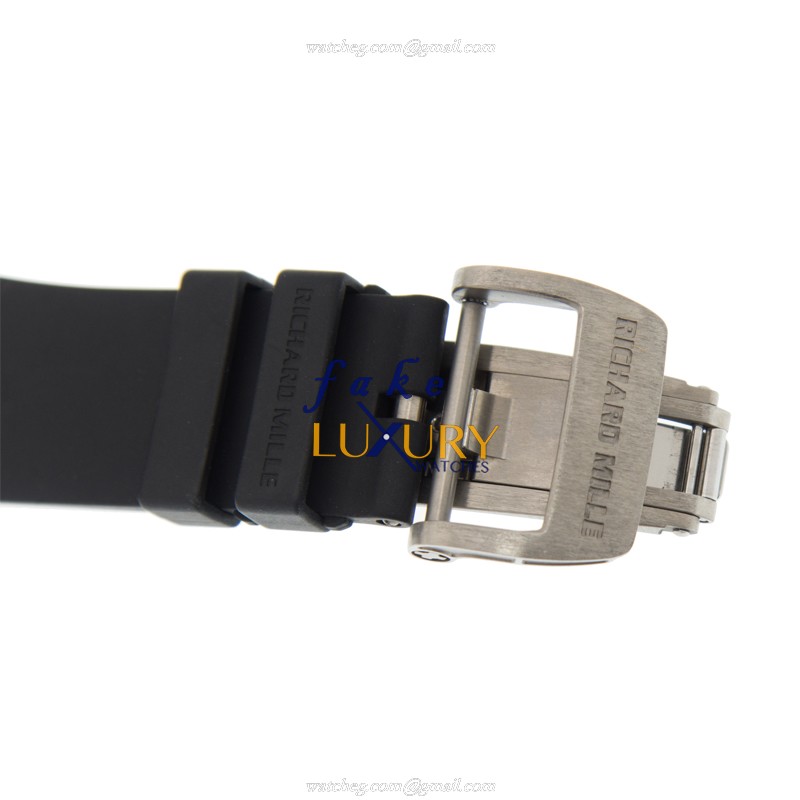 Richard Mille RM011-TI-FELIPE MASSA Replica Watch, Automatic Titanium Case with Black Dial - Image 4