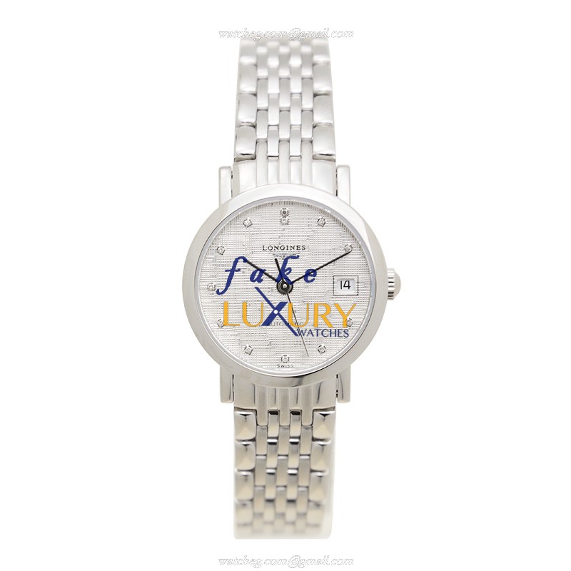 L4.309.4.77.6 - Longines Elegant Replica Watch Automatic Stainless Steel Silver Dial - Image 2